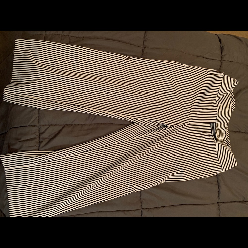 Stripped cropped Chico trousers